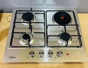 Midea 60cm Built-in Hybrid Stainless Steel Hob