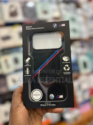 BMW M Tricolor Metal iPhone 17 Pro Max Case