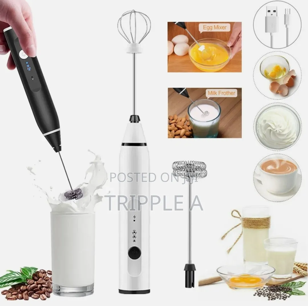 Handheld Whisk Mixer With 2 Heads