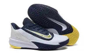 Original White/Navy Nike Precision 7 Basketball Sneakers