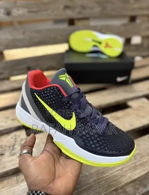 Nike Air Zoom Kobe 6 Purple/Light Green Basketball Sneakers