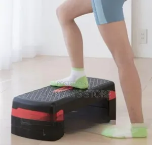 Generic Black and Red Aerobic Stepper,