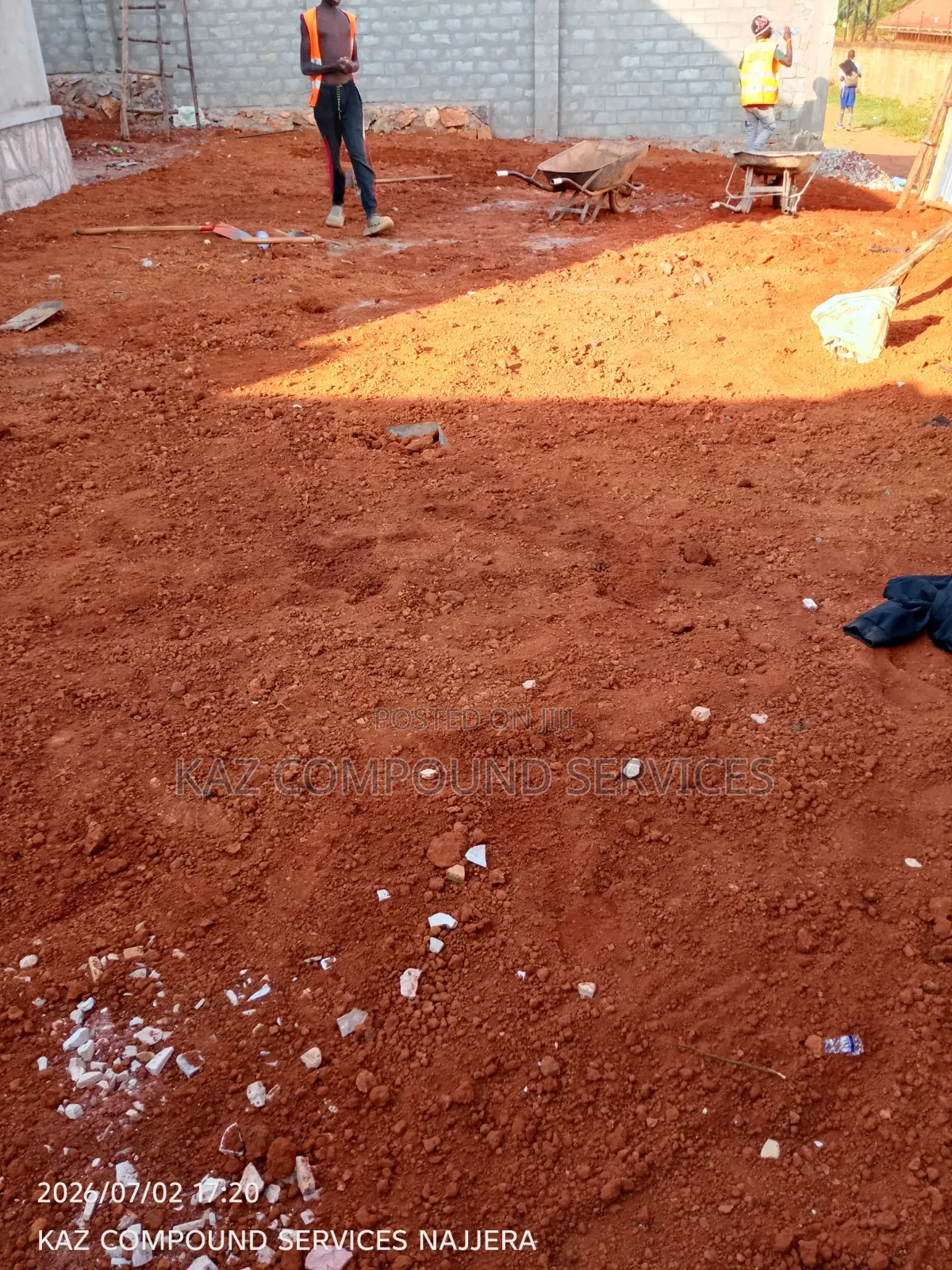 Landscaping and Compound Leveling