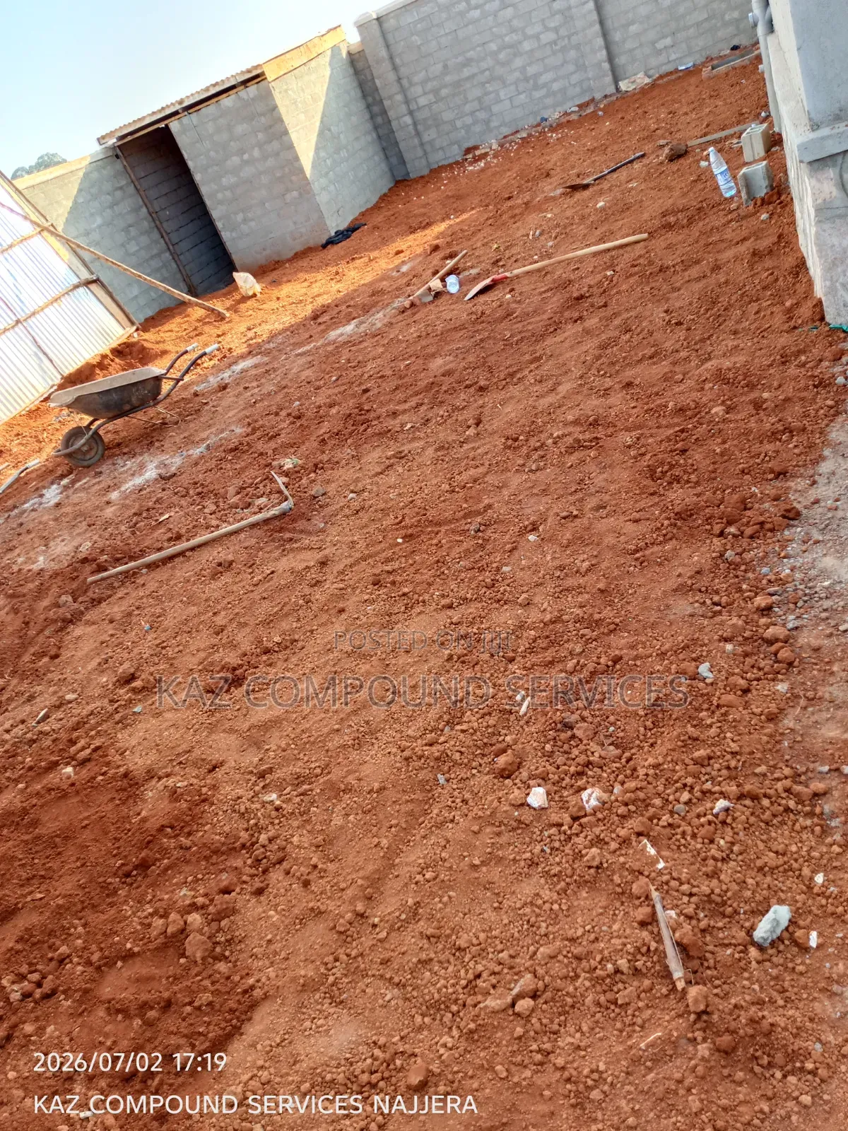 Landscaping and Compound Leveling