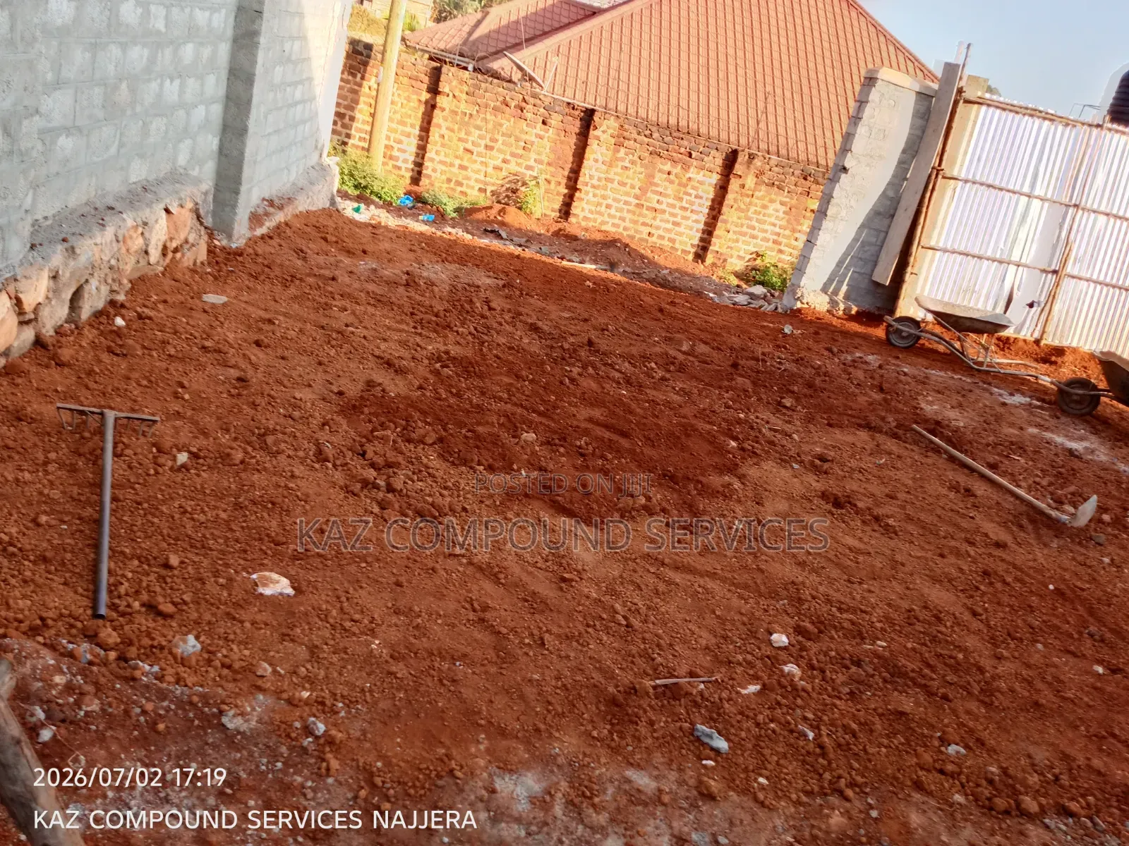 Landscaping and Compound Leveling