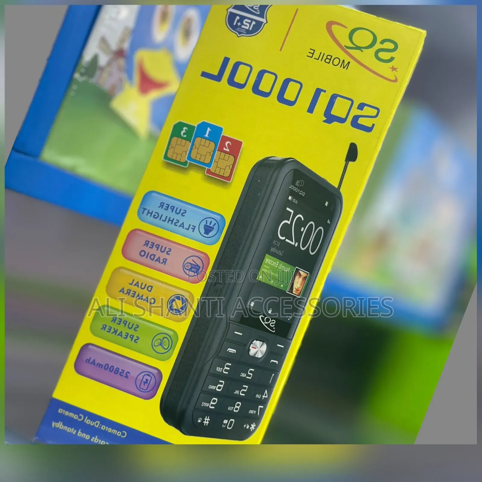 New SQ 1000L 8 GB Black