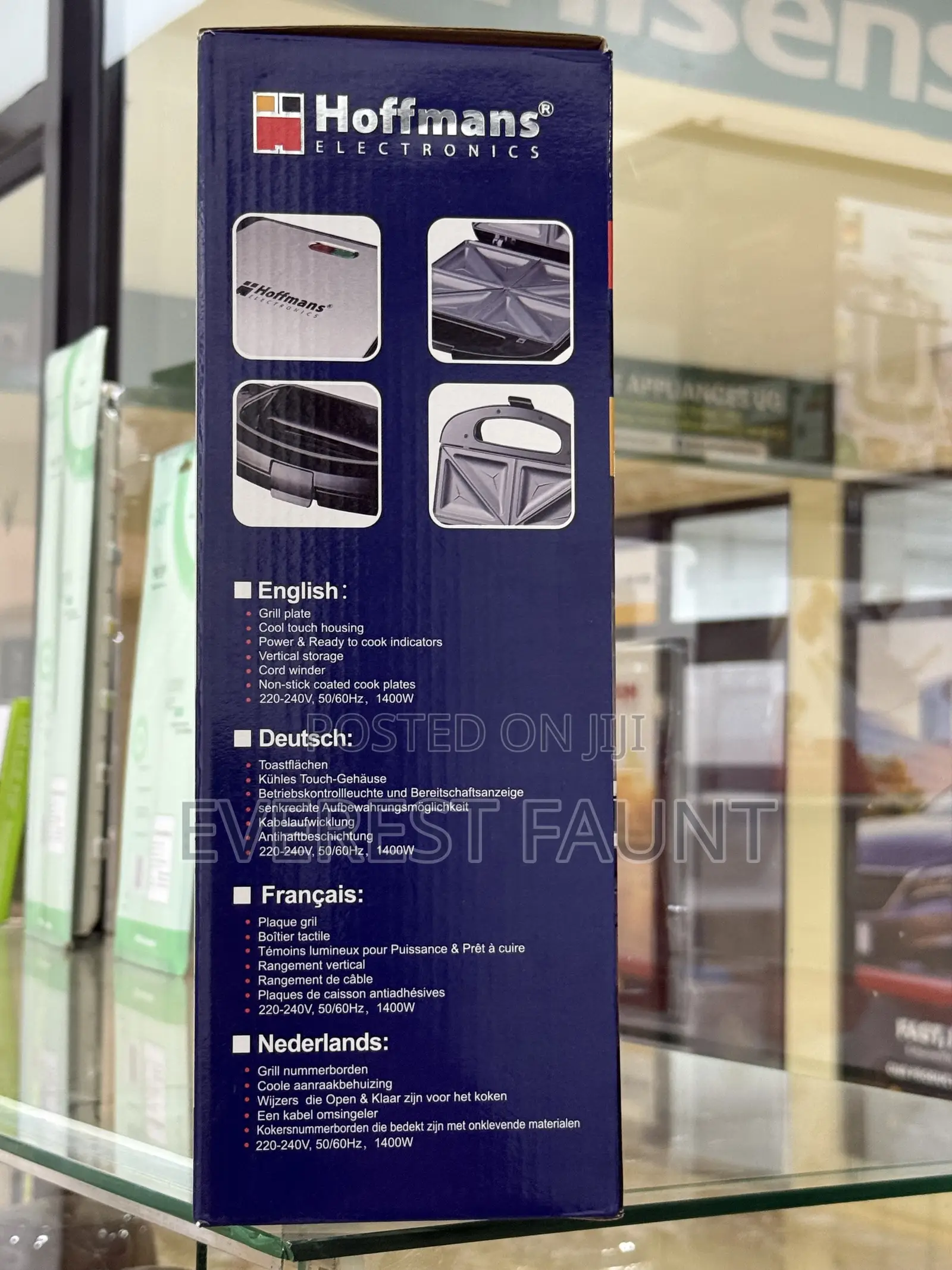 Hoffmans Sandwich Maker 4 Bread Slices 223