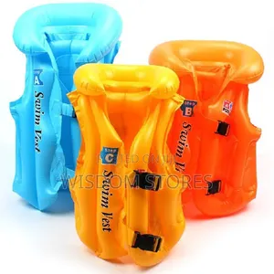 Kids Inflatable Swim Vest Life Jackets for Children