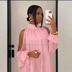 Round Dinner Lady Dress