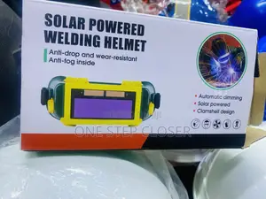 Solar Powered Welding Helmet With Automatic Dimming