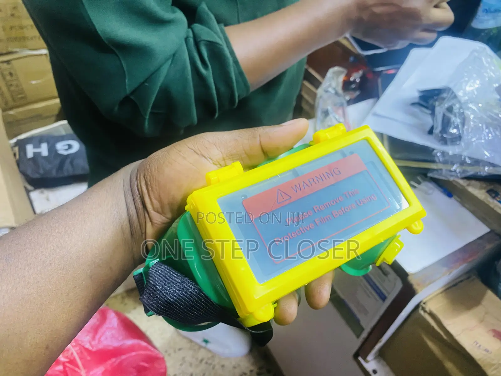 Solar Powered Welding Helmet With Automatic Dimming