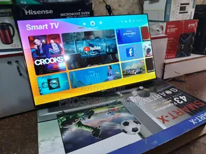 Smart X 43 Smart Android Digital Flat Screen Flameless.