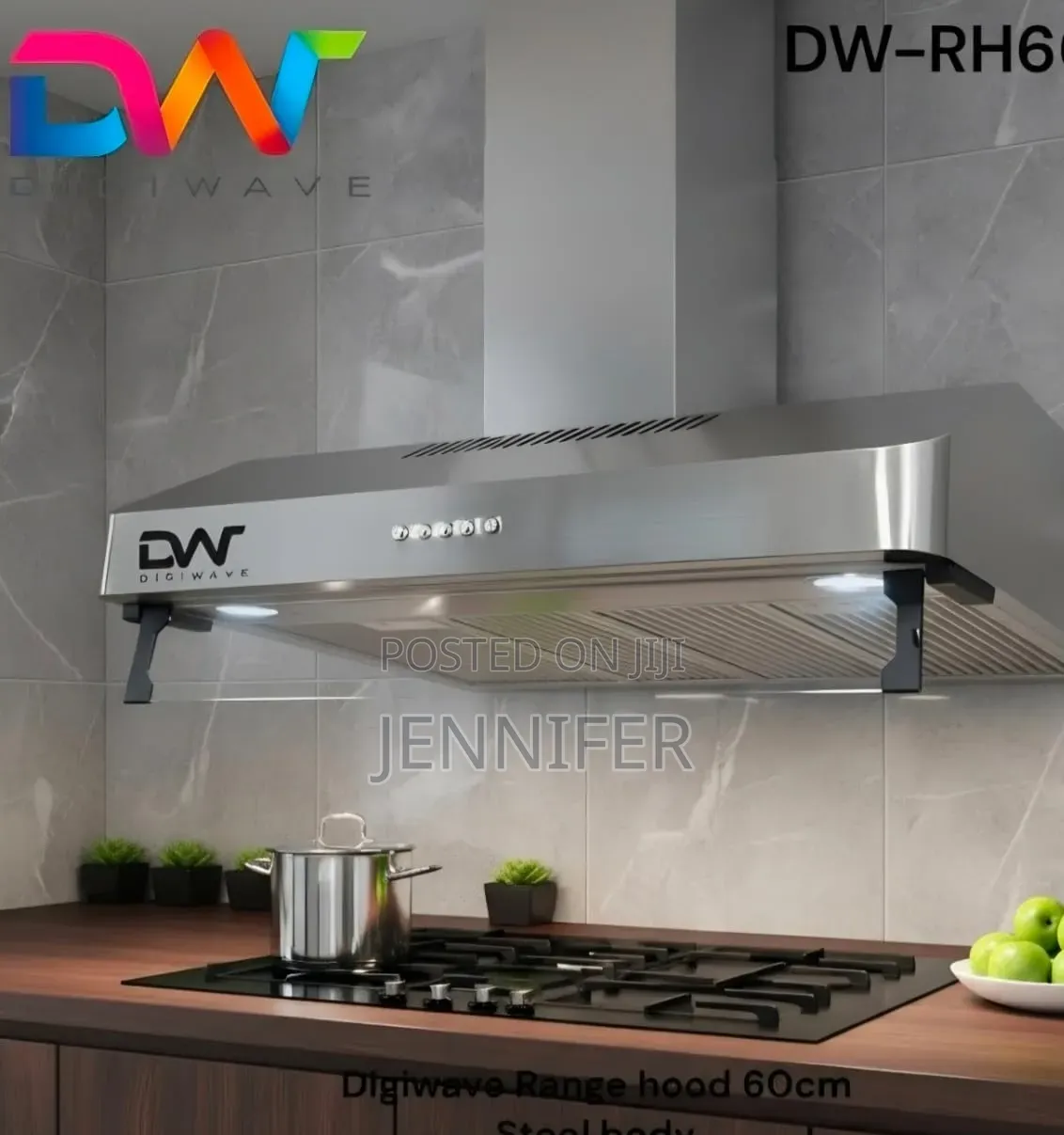 Digiwave 60cm Chimney/Cooker Hood