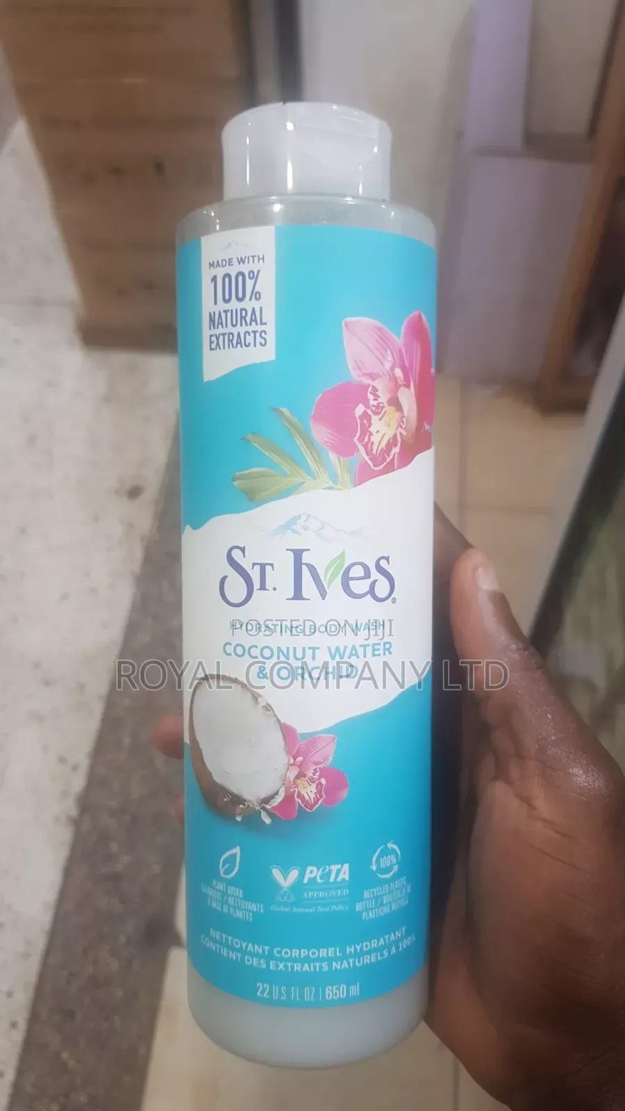 St Lves Body Wash Coconut