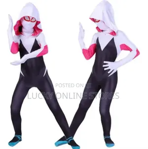 Spider-Gwen Cosplay Jumpsuit