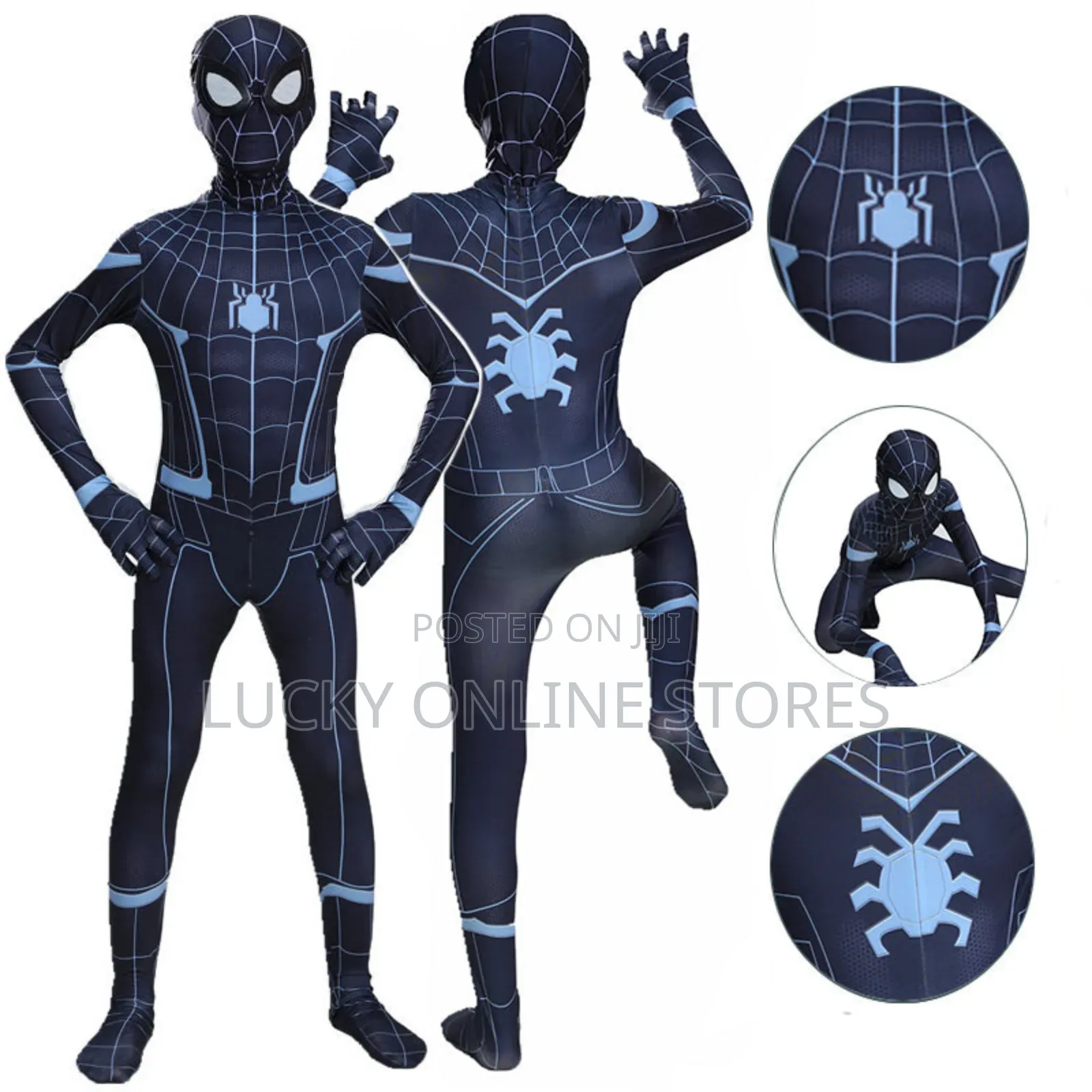 Homecoming Black Spiderman Costume