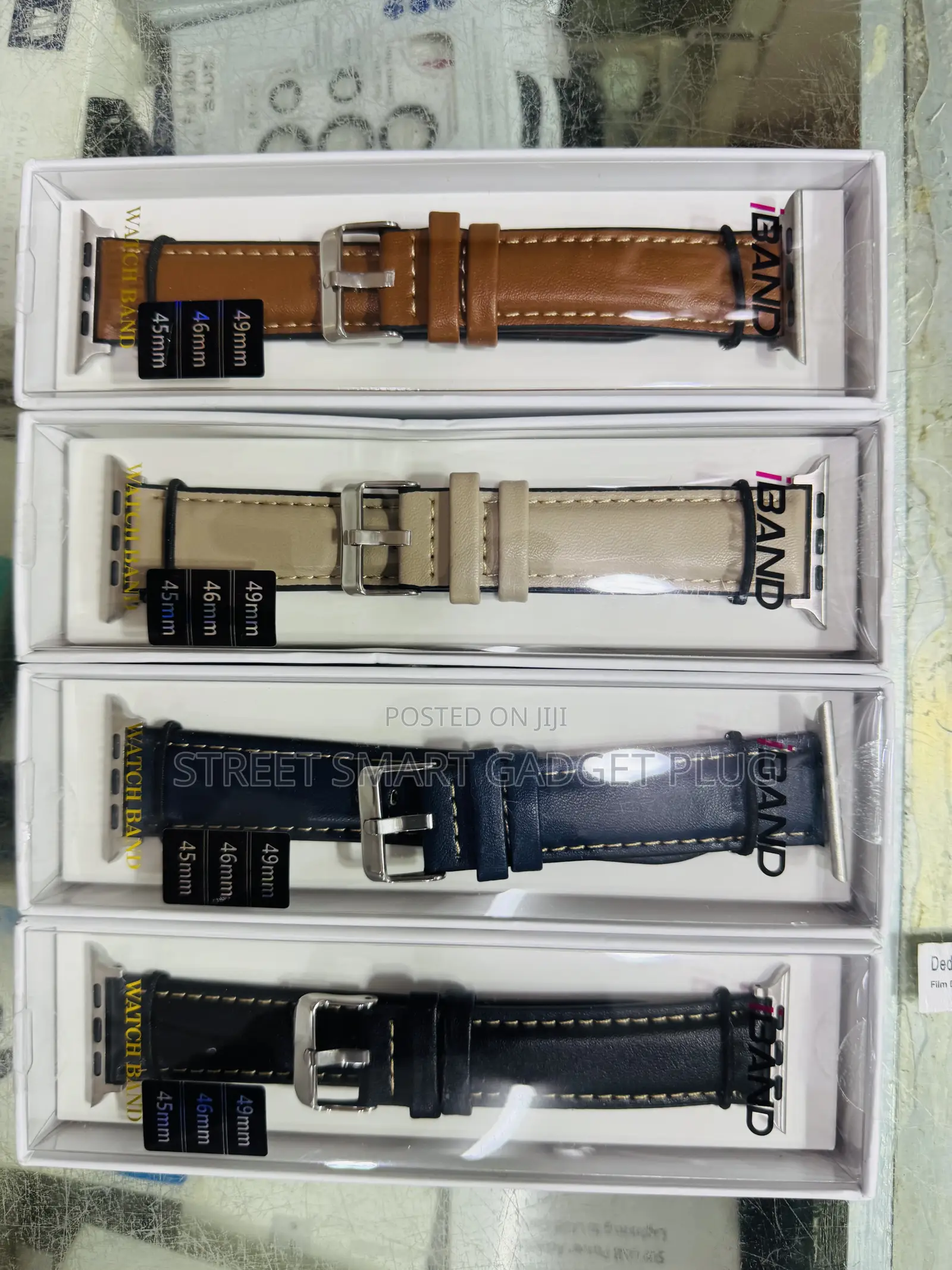 Premium Leather Apple Watch Straps 42mm-49mm