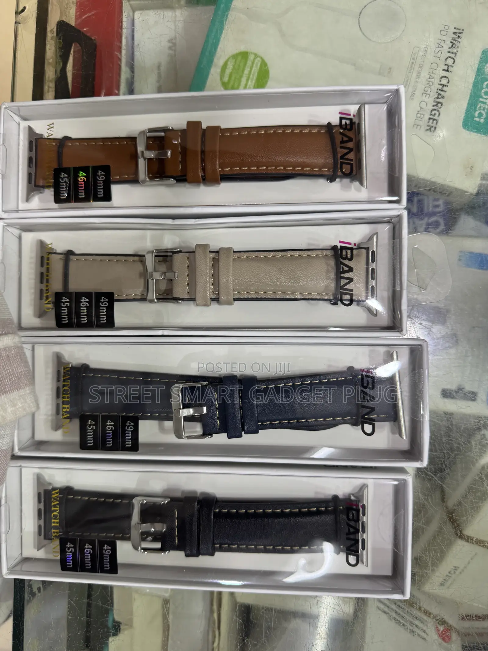Premium Leather Apple Watch Straps 42mm-49mm