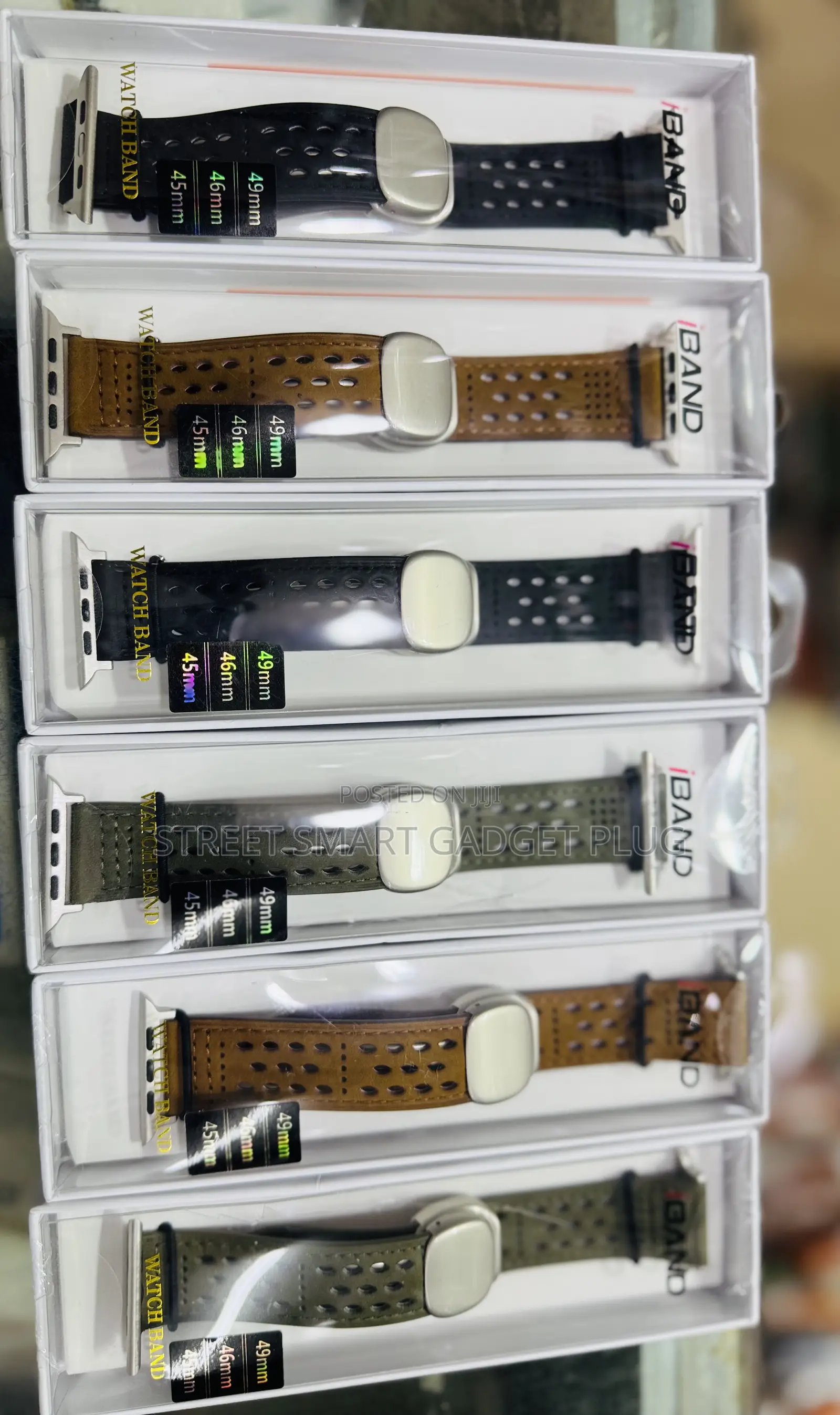 Premium Leather Apple Watch Straps 42mm-49mm