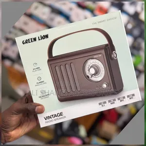 Green Lion Vintage Radio Speaker