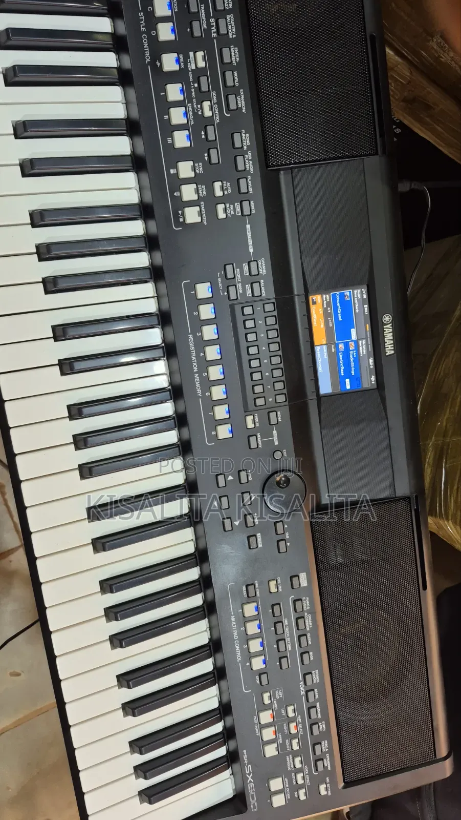 Yamaha Psrsx600 Keyboard