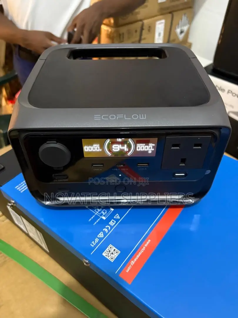 Original Ecoflow River 3 Plus Solar Generator 286wh