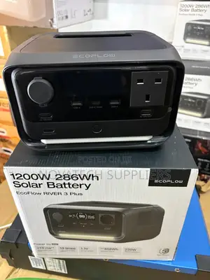 Original Ecoflow River 3 Plus Solar Generator 286wh