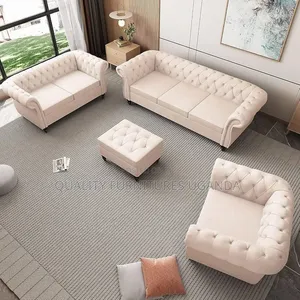 Extra Large Tufted 6 Seater Sofa