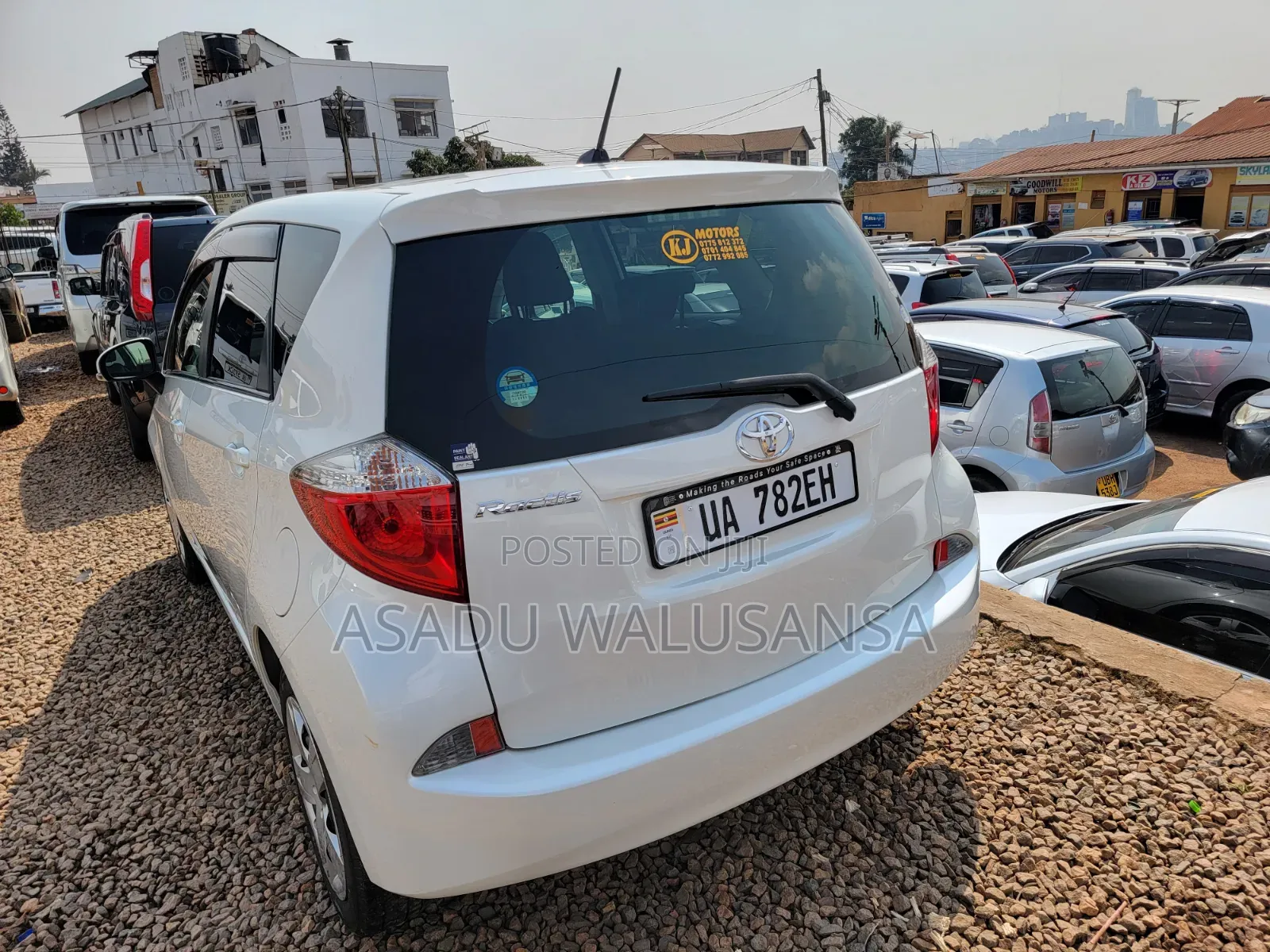 Toyota Ractis 2012 White