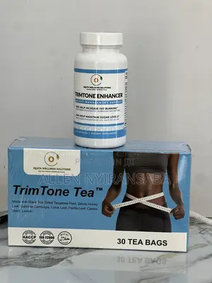 Trimtone Enhancer and Trimtone Tea, 2 in 1 Tea Bag