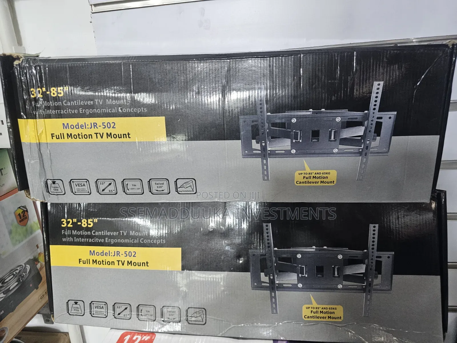 Jr -502 Full Motion Tv Wall Mount
