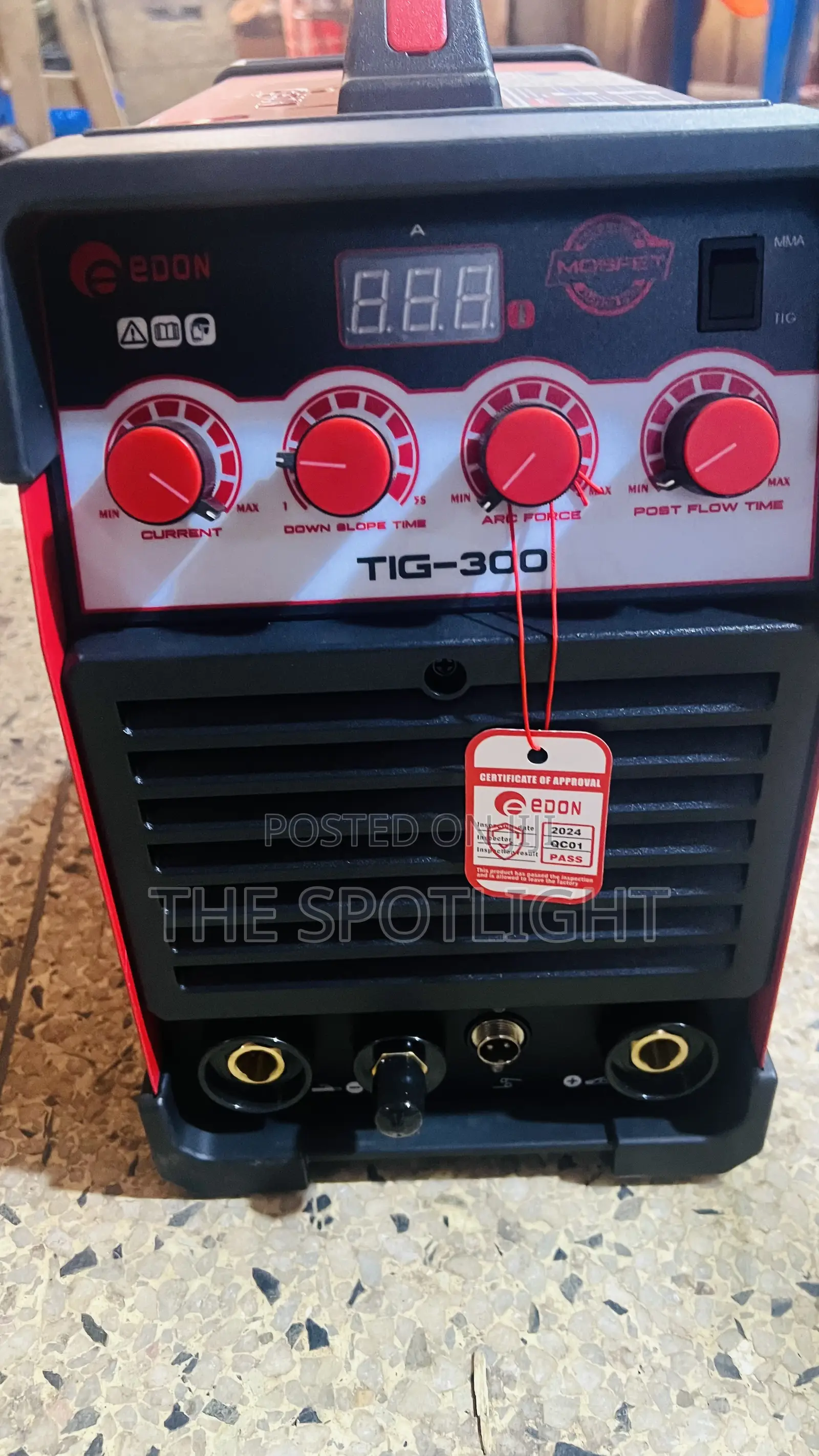 Edon Tig Welding Machine 300amps