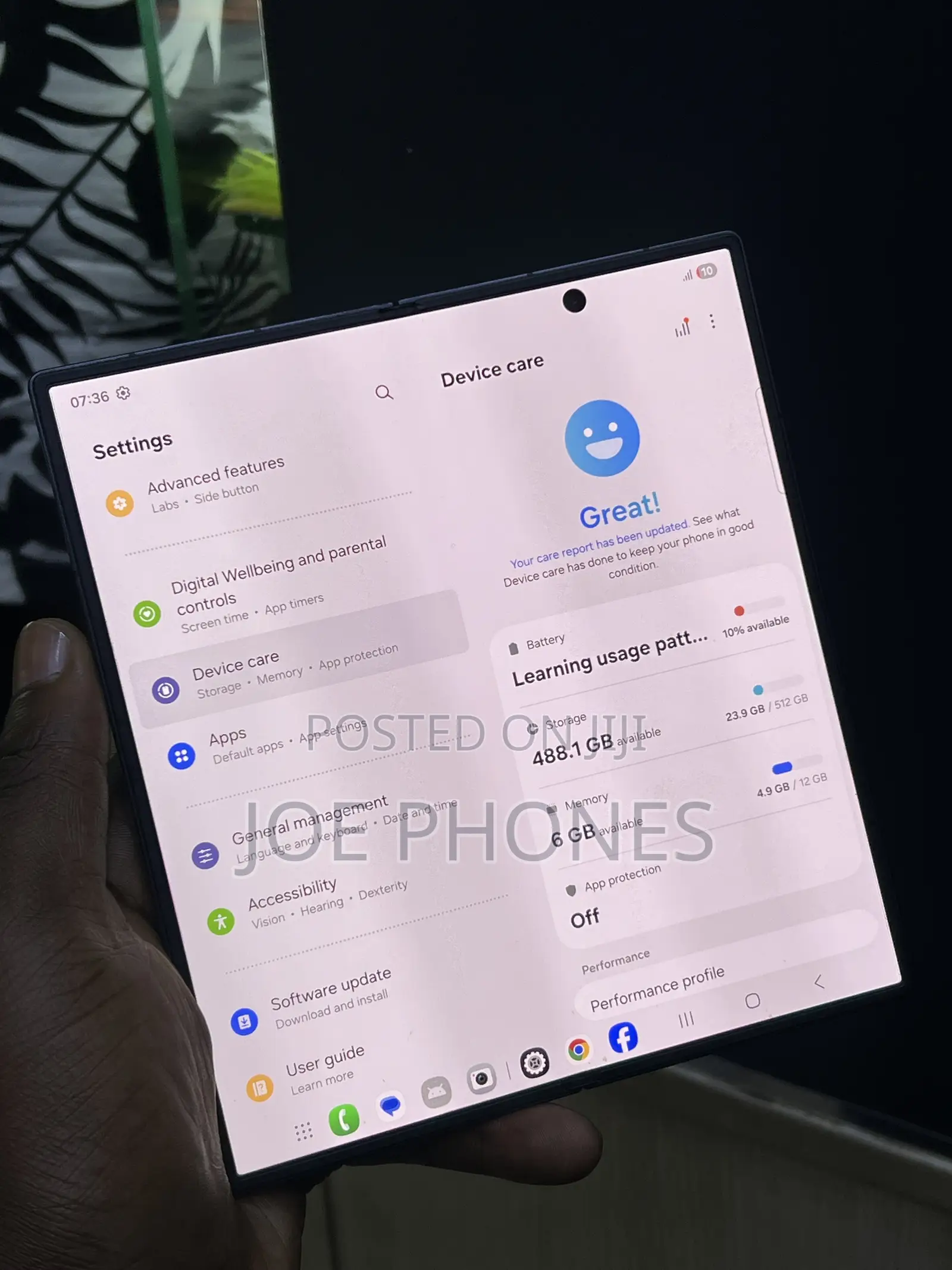Samsung Galaxy Z Fold7 512 GB Black