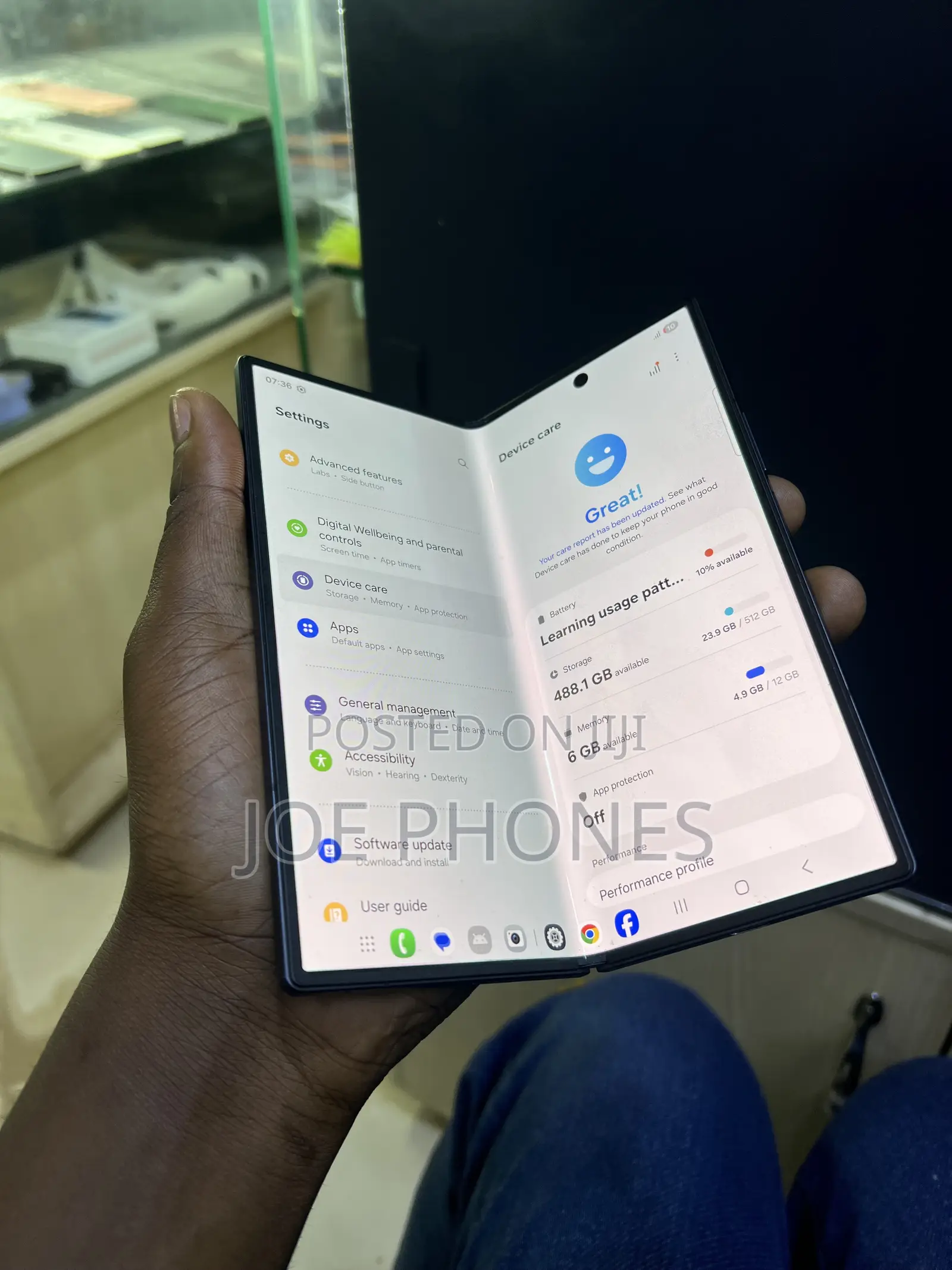 Samsung Galaxy Z Fold7 512 GB Black
