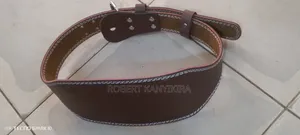 Leather Gym Belt