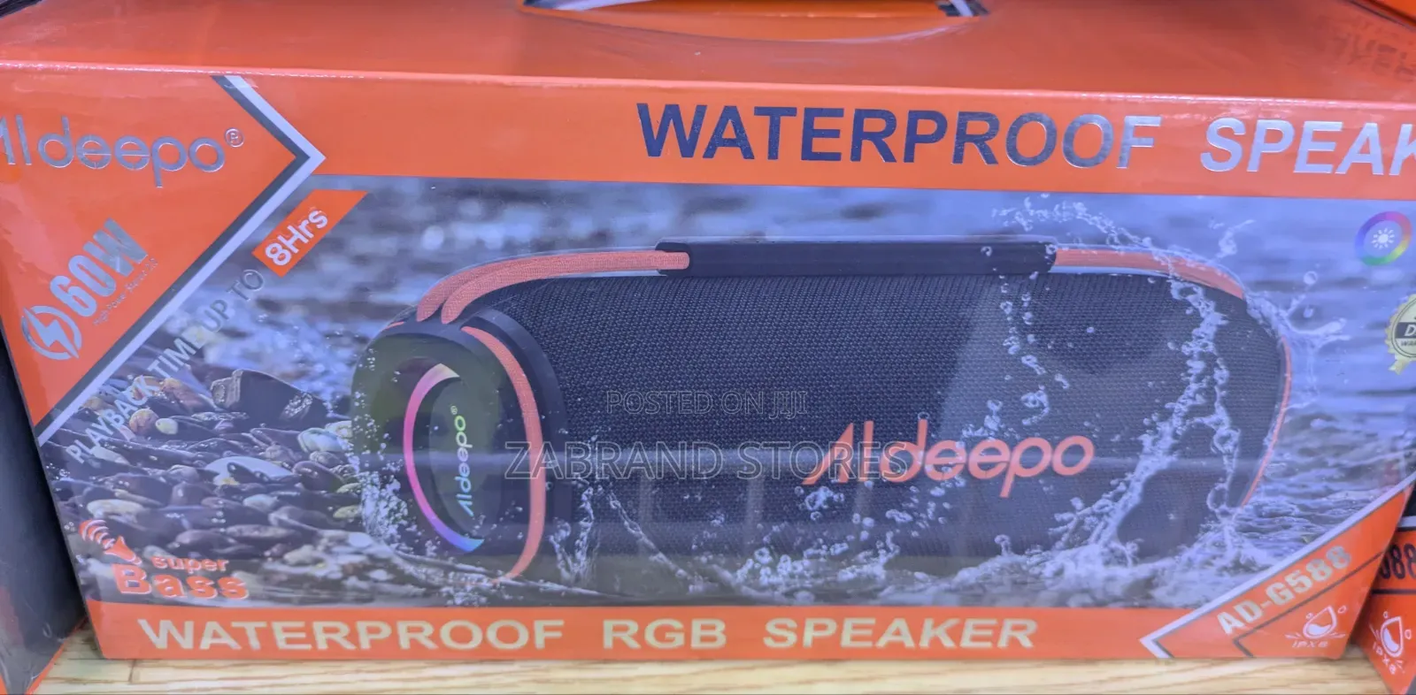 60w Aldepoo Waterproof Colorful Speaker