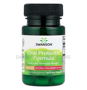 Oral Probiotics, 3 Billion Cfu, Strawberry Flavor, 30 Chew Tablets.