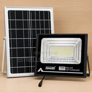 300w Solar Floodlight With Panel Outdoor Lighting