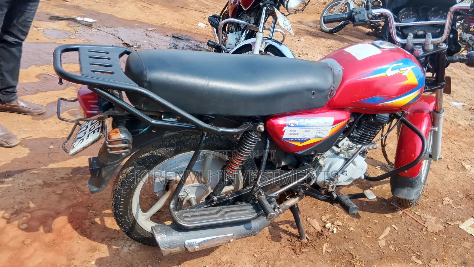 Bajaj CT 125X 2021 Red