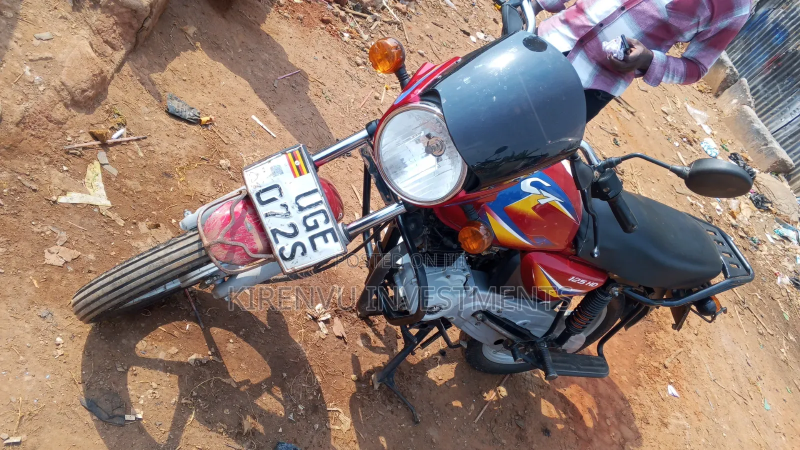 Bajaj CT 125X 2021 Red
