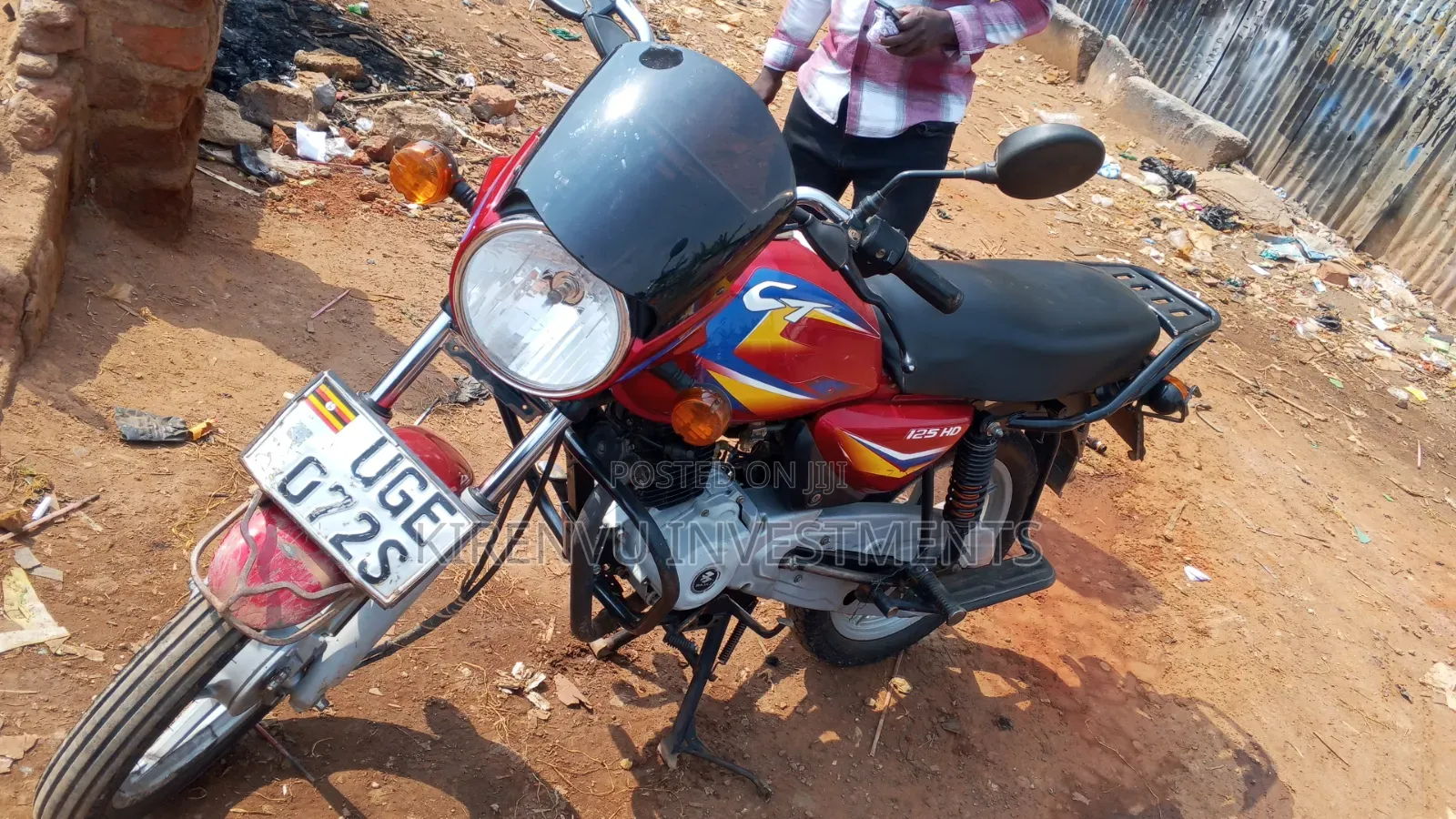 Bajaj CT 125X 2021 Red