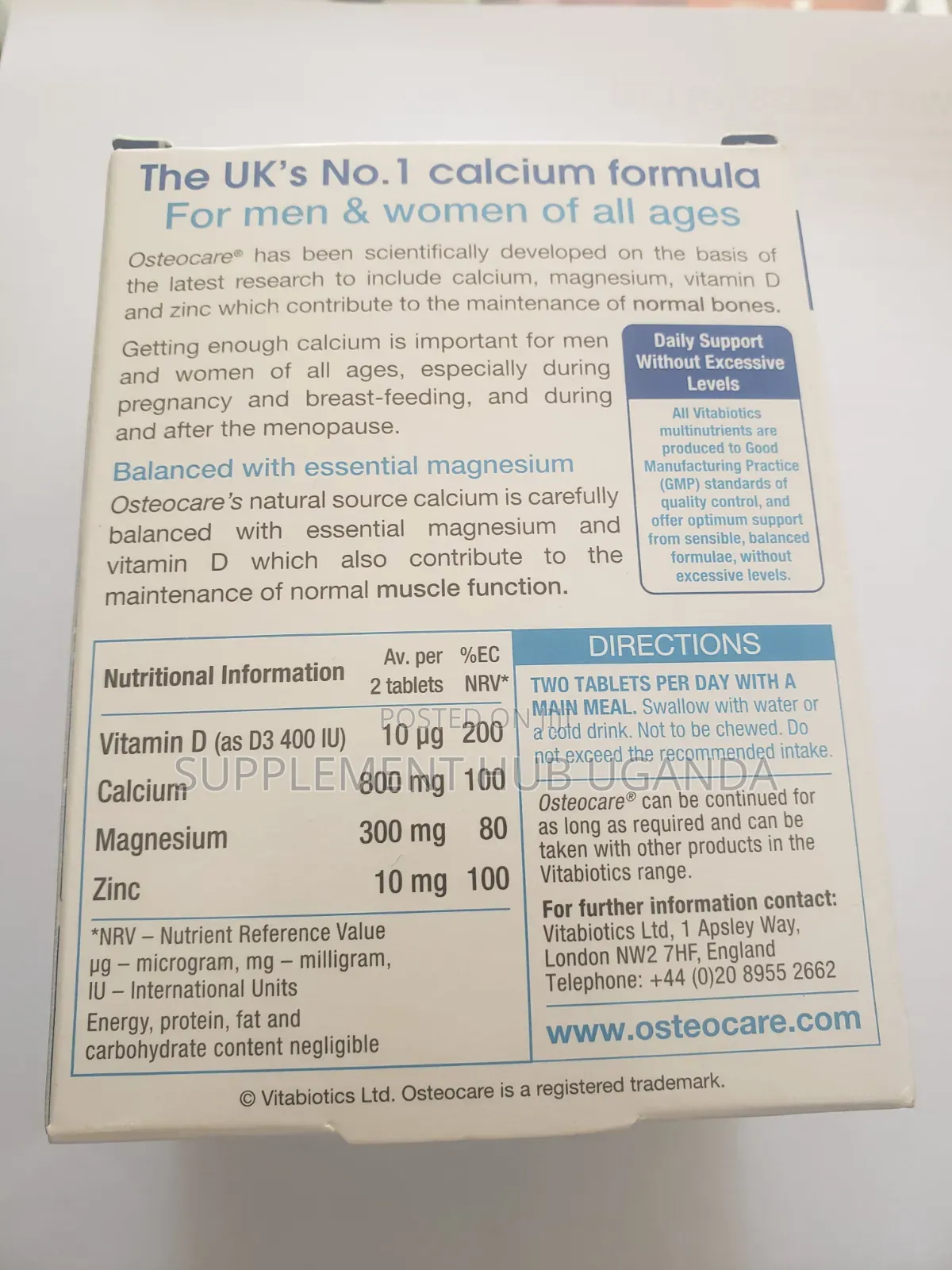 Osteocare Tablets