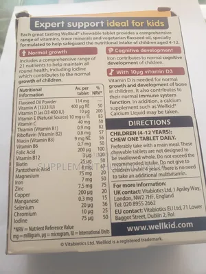 Wellkid Chewable Tablets