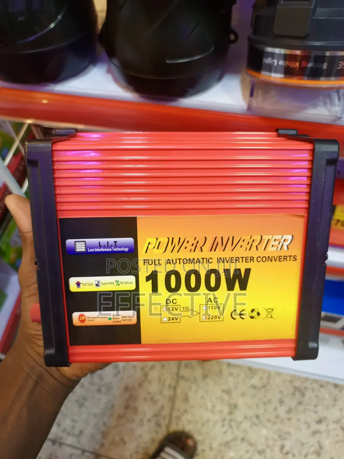 L.I.T. 1000w Power Inverter.