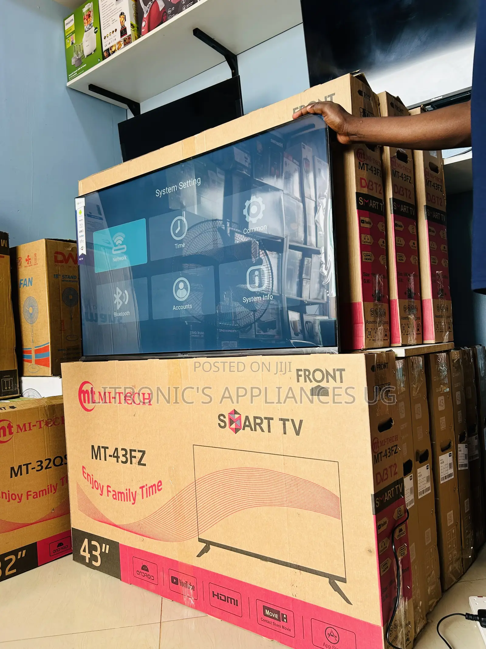 Mi-Tech 43inches Smart TVS