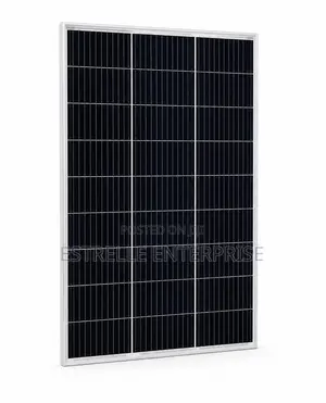 120w Mono Crystalline Solar Panel 18v High Efficiency