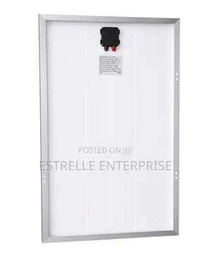 120w Mono Crystalline Solar Panel 18v High Efficiency
