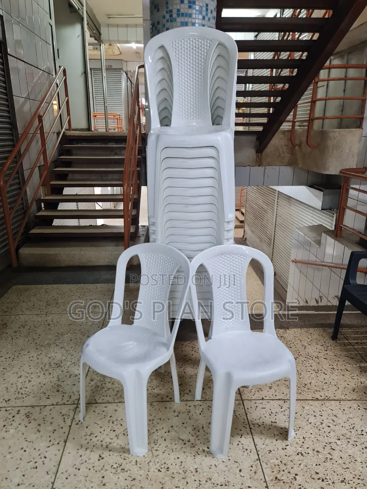 Fanback Outdoor Plastic Chairs Plastic Chairs