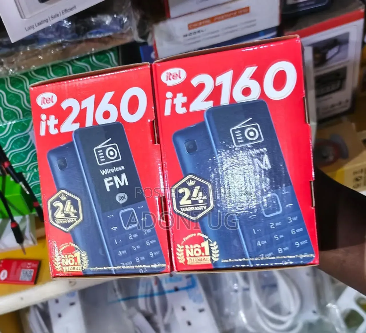 New Itel it2160 Black