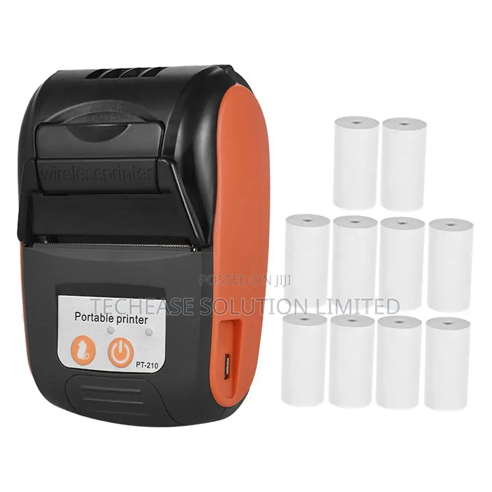 58mm Bluetooth Thermal Printer – Wireless Receipt for Android Ios
